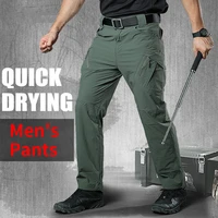 daywolf military tactical pants men plus size waterproof breathable light slim fit multi pockets elasticity cargo trousers