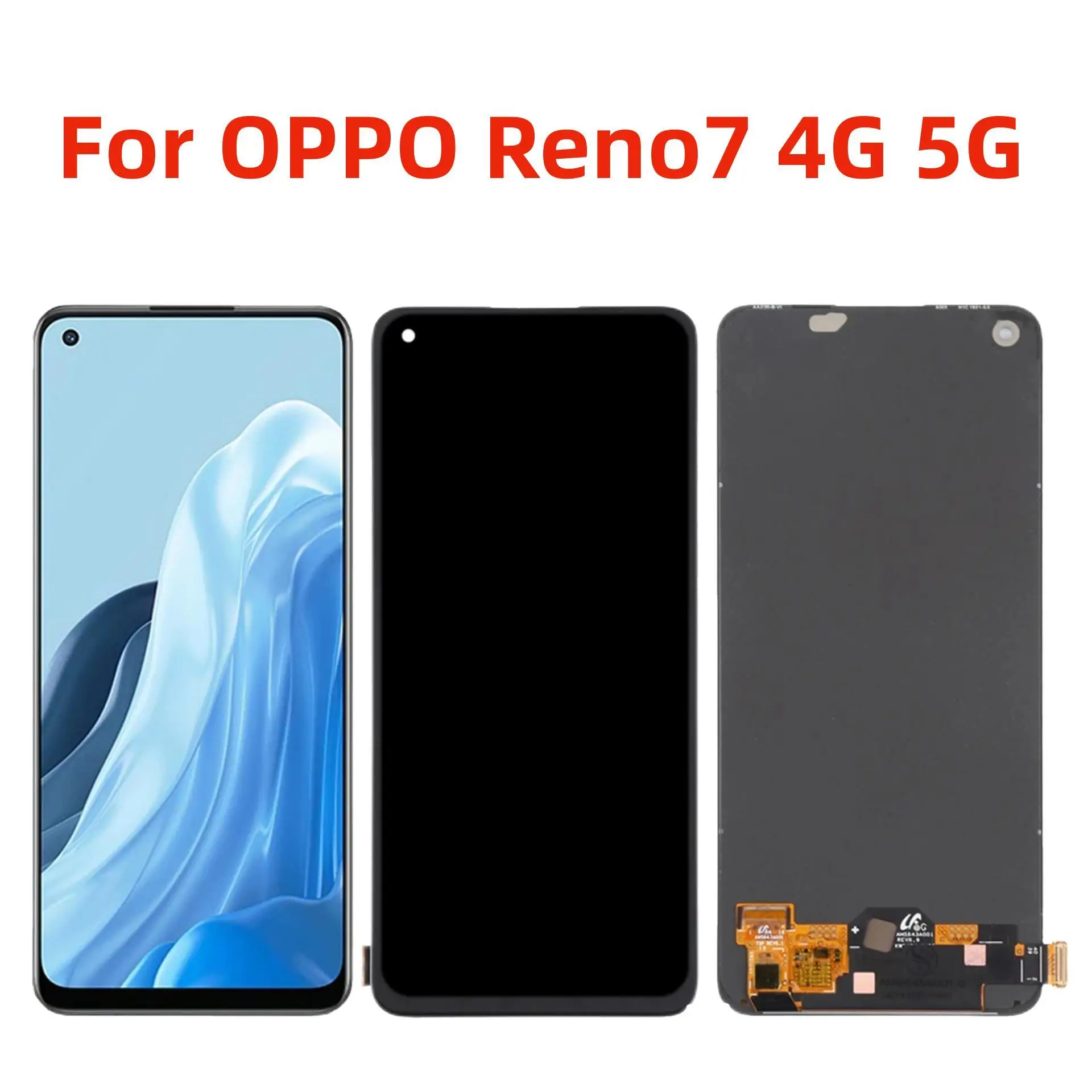 6 43 ''оригинальный для OPPO Reno7 4G телефон CPH2371 CPH2363 LCD дисплей детали