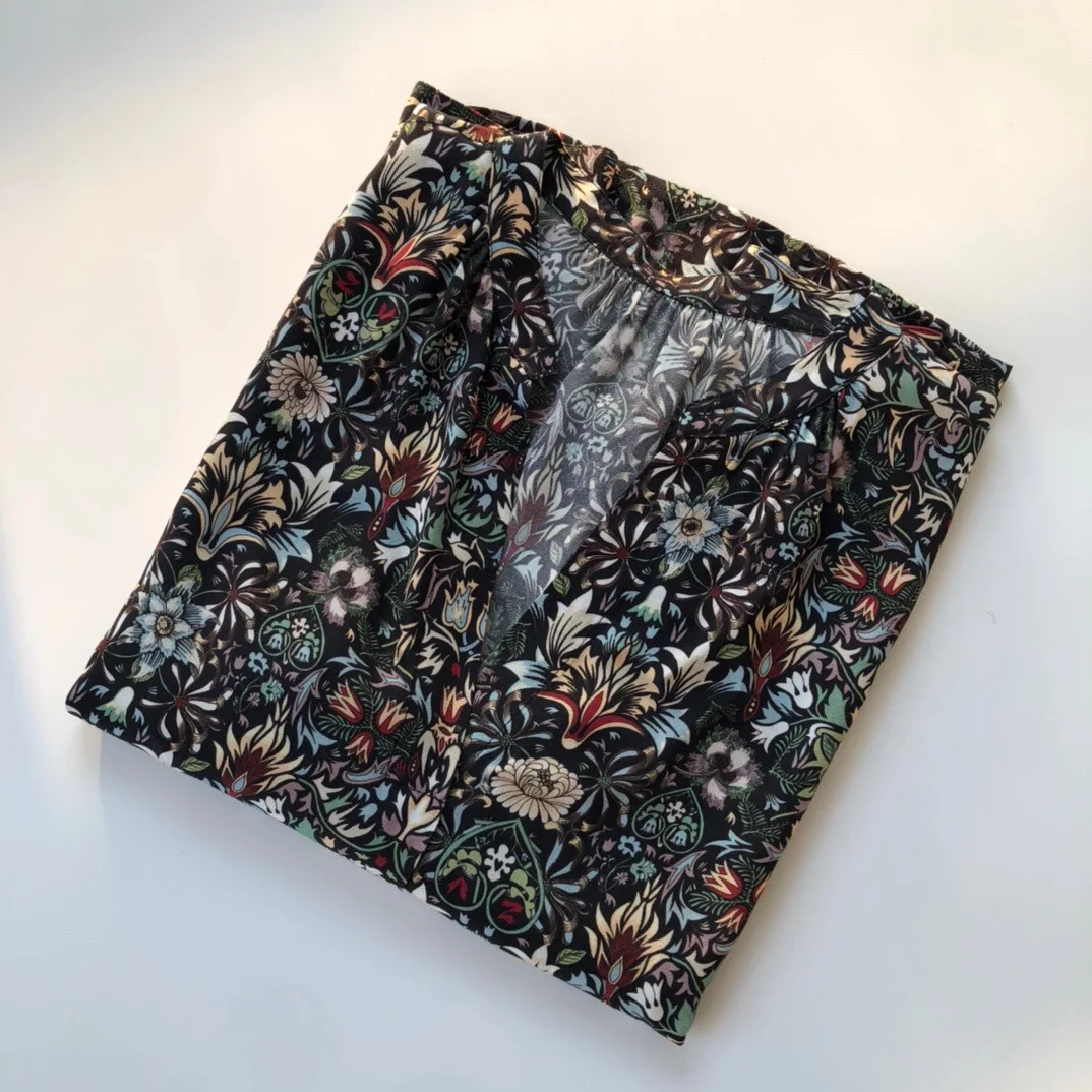 

Женская тонкая рубашка с длинным рукавом, Повседневная Блузка с принтом в уличном стиле, новинка 2022