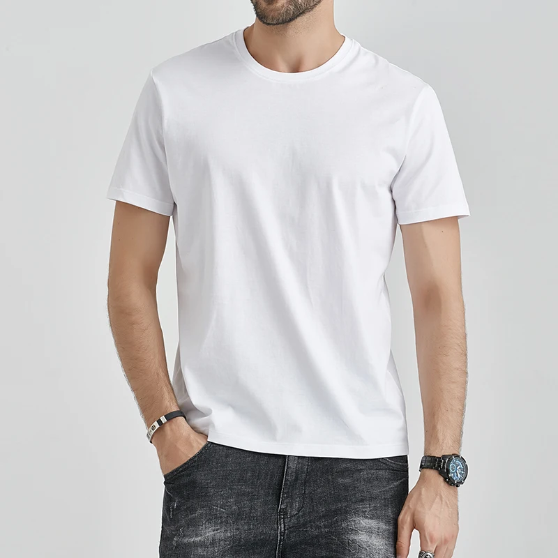 

Летняя мужская футболка, белые футболки, хипстерские футболки в стиле Харадзюку, белая Удобная Повседневная футболка, топы, одежда для мужчин 4B18