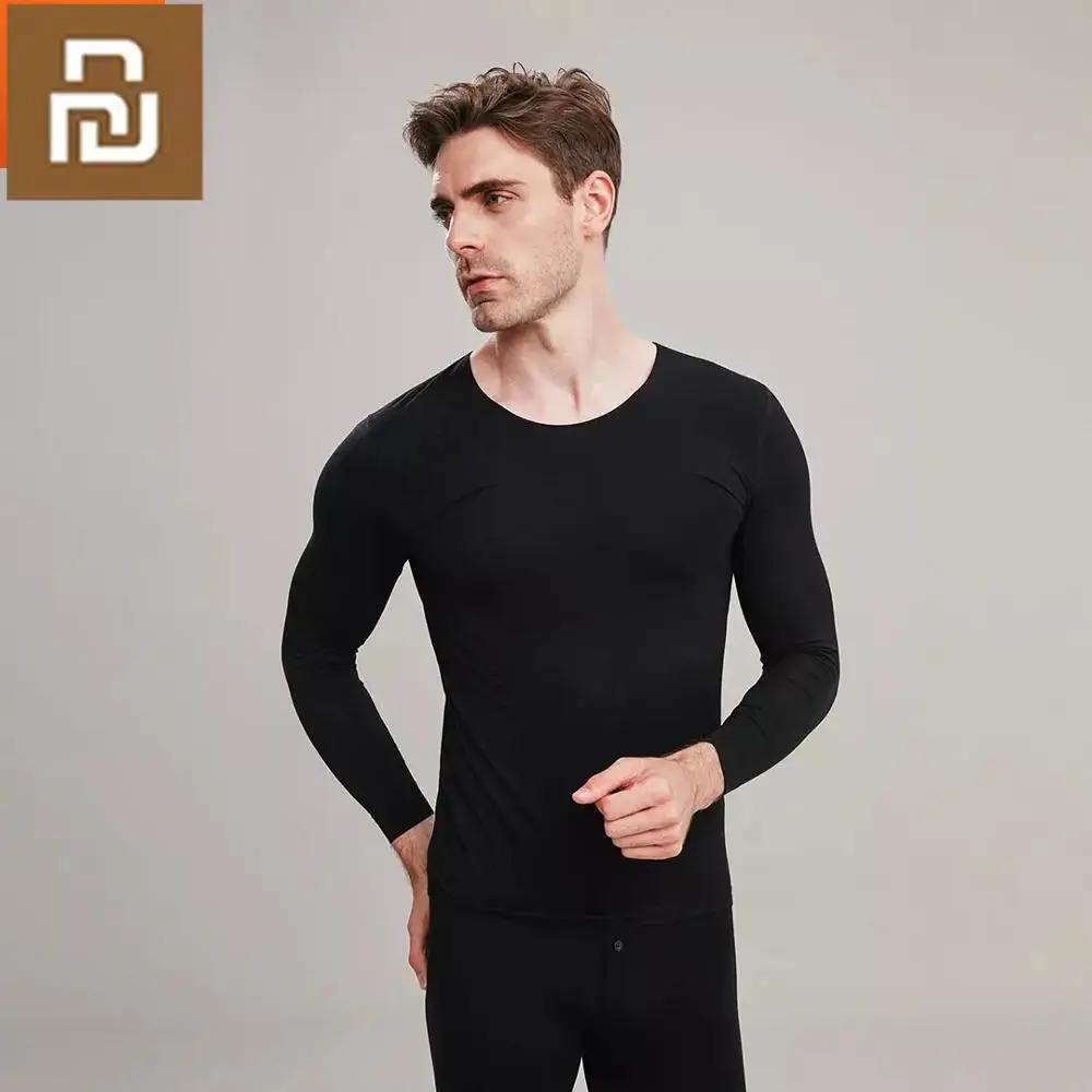 

Комплект нижнего белья Xiaomi Youpin для пар, антистатическое мужское теплое белье для города с дальним инфракрасным обогревом, антистатическая ...