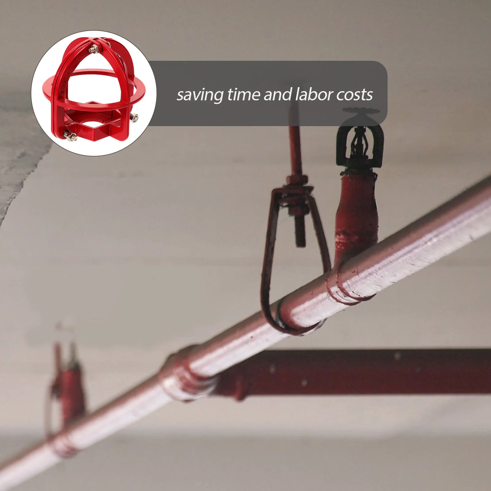 Крышка пожарного спринклера защитная рамка для скрытой головы защитный кожух