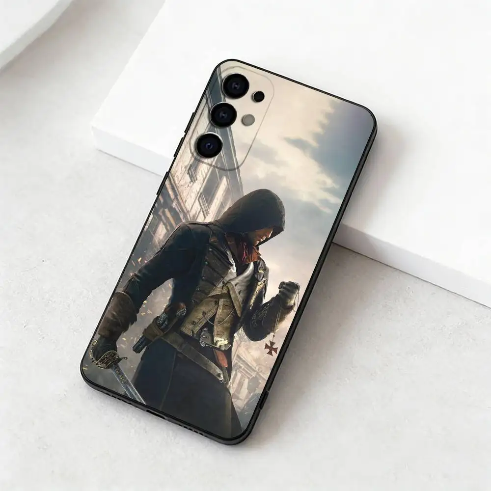 Фото Чехол для телефона Game A-Assassins C-Creed Shadows для Samsung S26,25,24,23,22,30,21,10,9,Ultra,Plus,Lite, черный, мягкий чехол №5