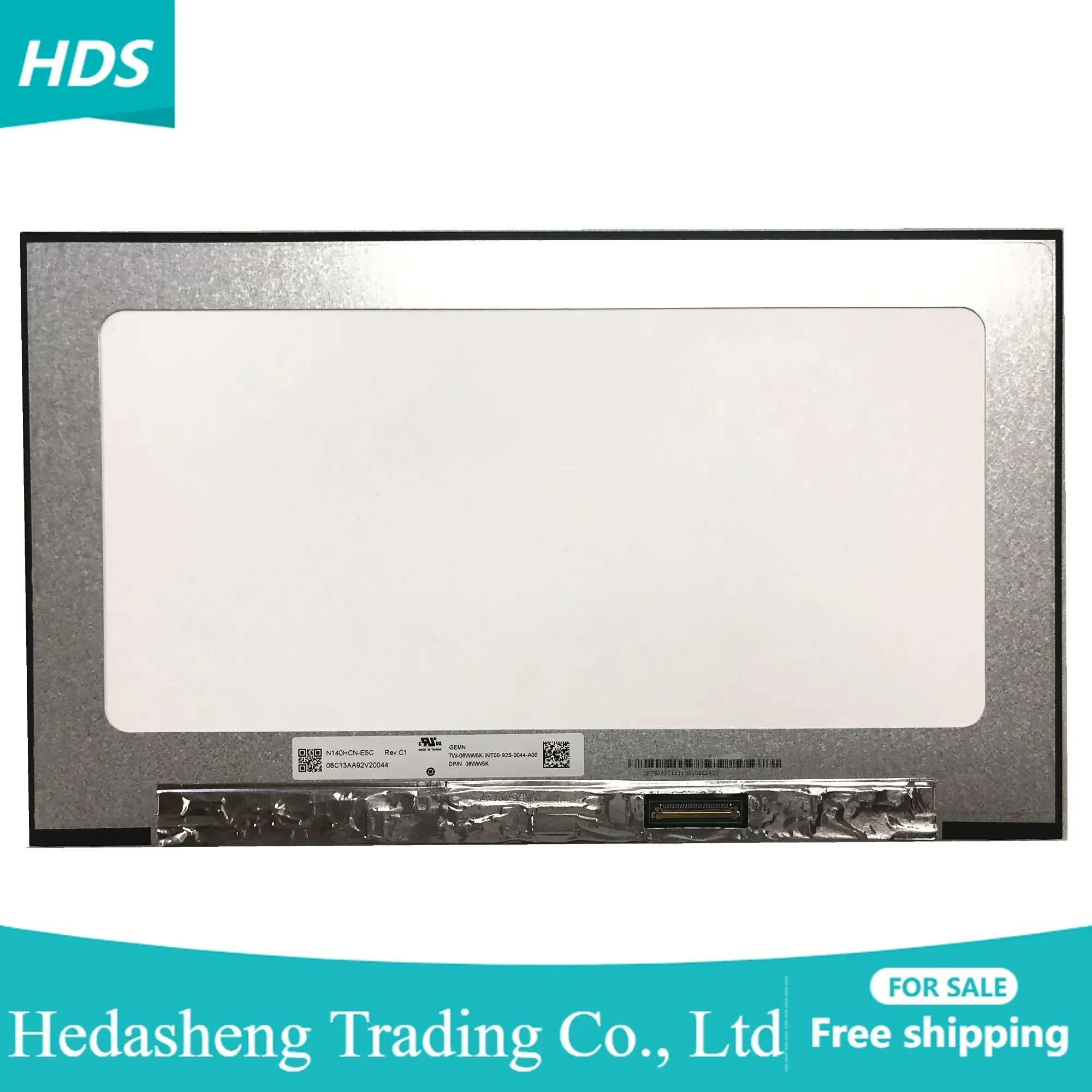 N140HCN-E5C Rev C1 14 0-дюймовый сенсорный ЖК-экран FHD IPS DPN 06WW5K EDP 40-контактный