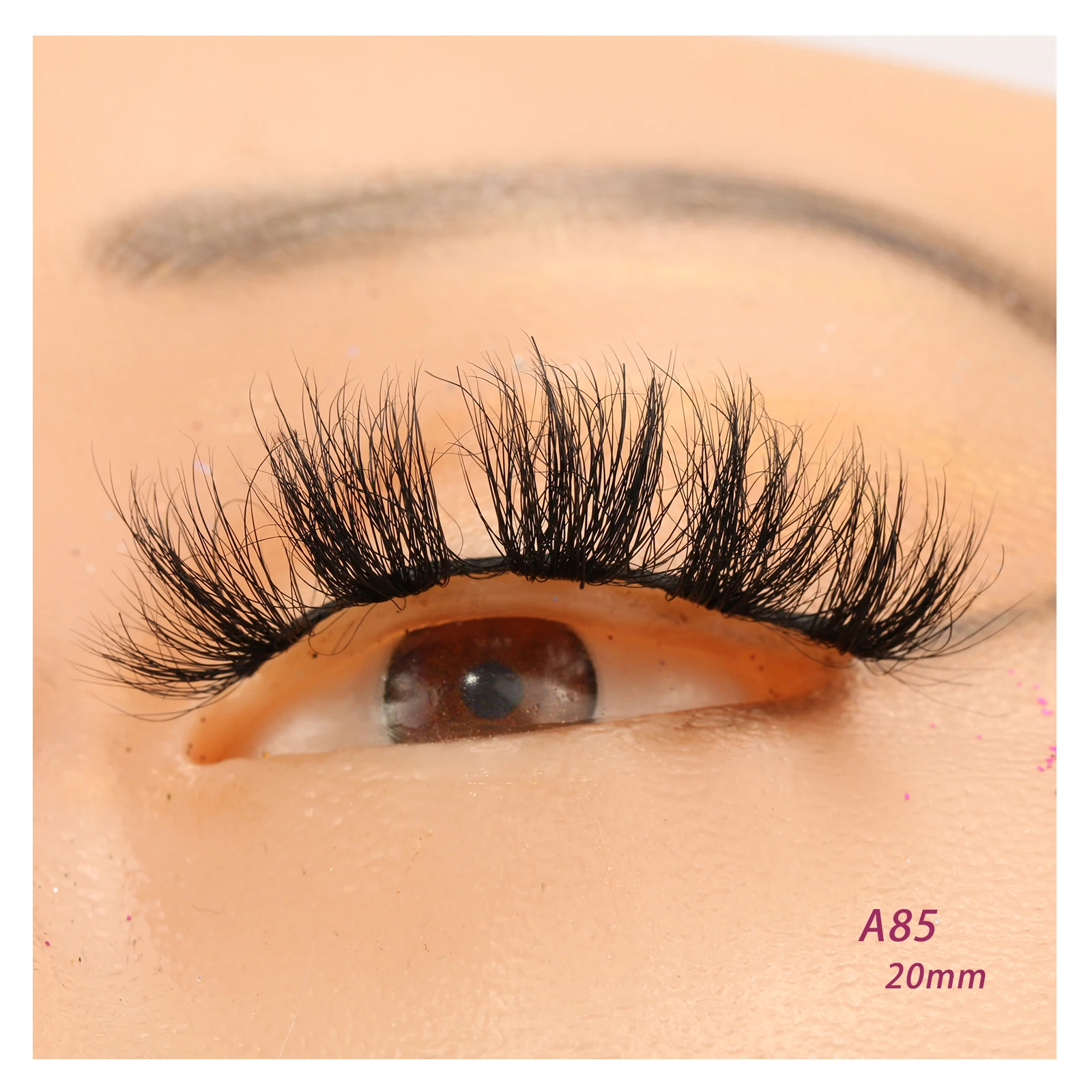 

High Quality Better Price Mink Strip Lash 100% Fur Material Fluffy Soft Many Layers Shiny Bling Eyes Makeup Top1 Factory Owner