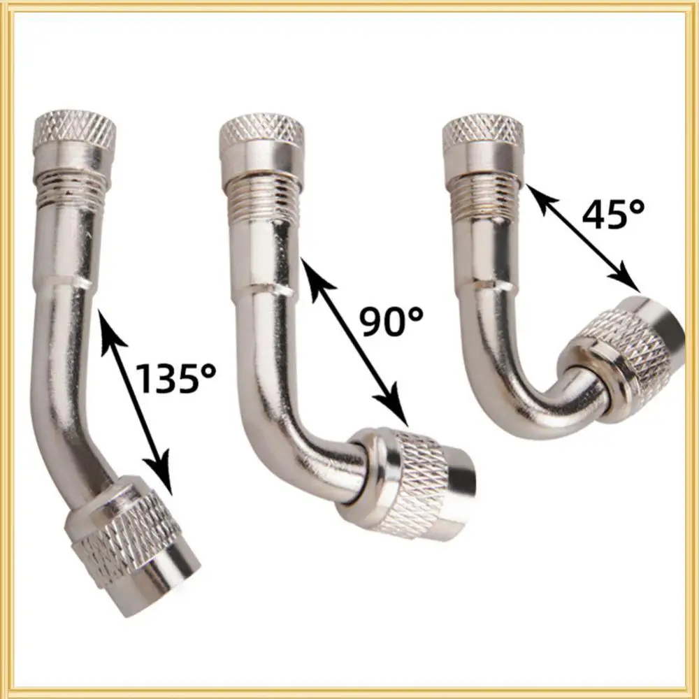 

Переходник для удлинителя клапана, прочные Аксессуары для велосипеда, горлышко для мотоциклетного клапана, надувная трубка, металлические аксессуары для мотоциклов, медь