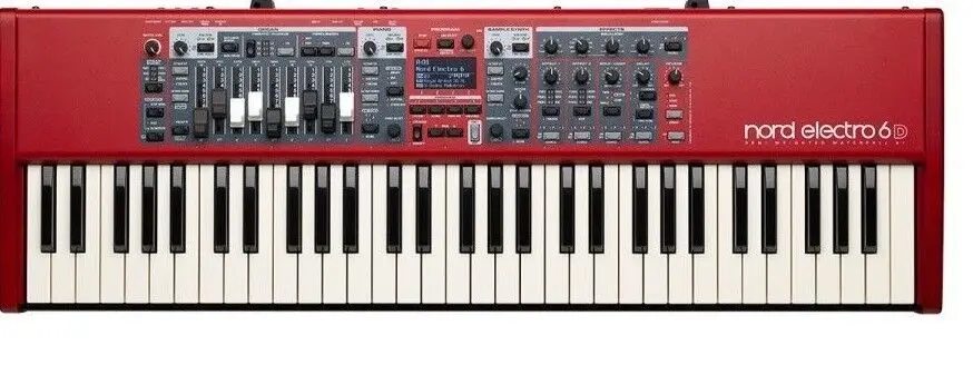 Распродажа клавиатура для пианино Nord электро 6D 61 клавиша Тяговые стержни орган