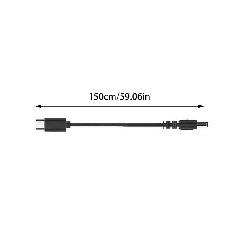 USB C к DC адаптеру 65 Вт PD Type кабель 4 92 футов