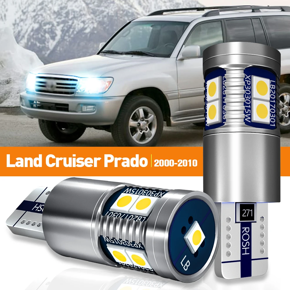 

2pcs LED Parking Clearance Light For Toyota Land Cruiser Prado 2000-2010 2004 2005 2006 2007 2008 2009 Accessories Canbus Lamp