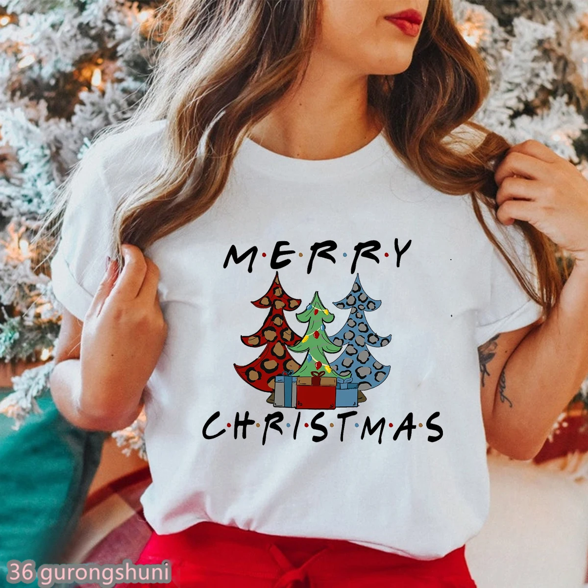 Рисунок 4 - Футболка женская с леопардовым