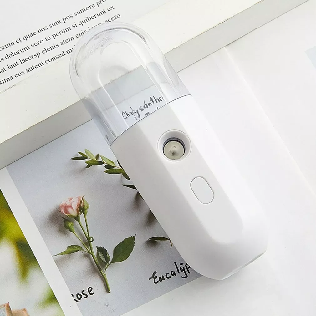 

Nano Mist Facial Sprayer USB Humidifier Rechargeable Nebulizer Face Steamer Moisturizing Beauty Instruments