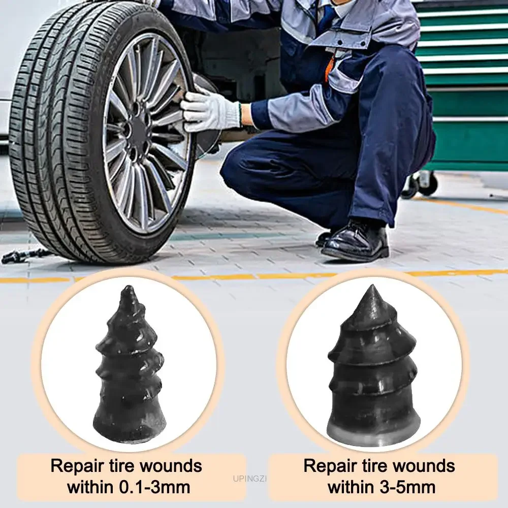 

Vacuum Tyre Repair Nail for Motorcycle Car Trucks Scooter Bike Tire Puncture Repair Universal Tubeless Rubber Nails