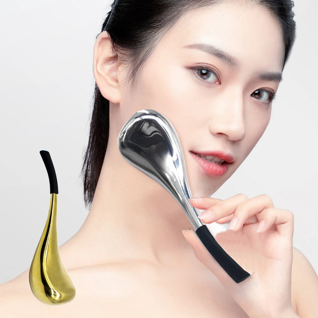 

2 Pieces Face Roller Skin Care Cold Compress Handheld Eyes Relaxation Tools Massagers Sticks Massaging Stick for Facial Care Use
