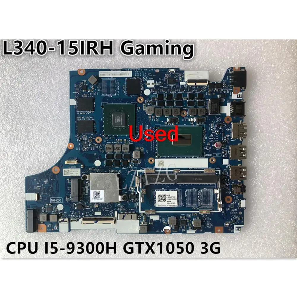 

Used For Lenovo Ideapad L340-15IRH Gaming Laptop Motherboard mainboard CPU I5-9300H GTX1050 3G FRU 5B20S42311 5B20S42312