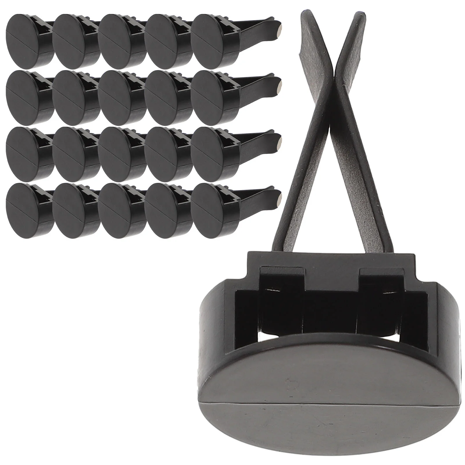 

100 Pcs Auto Accessories Air Outlet Clip Car Vent Clips Perfume Card Slot Fresheners
