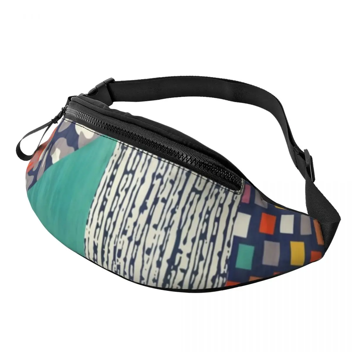 

Vintage Nordic Pattern Waist Bag Out of Africa Work Men Waist Pack Polyester Funny Bag