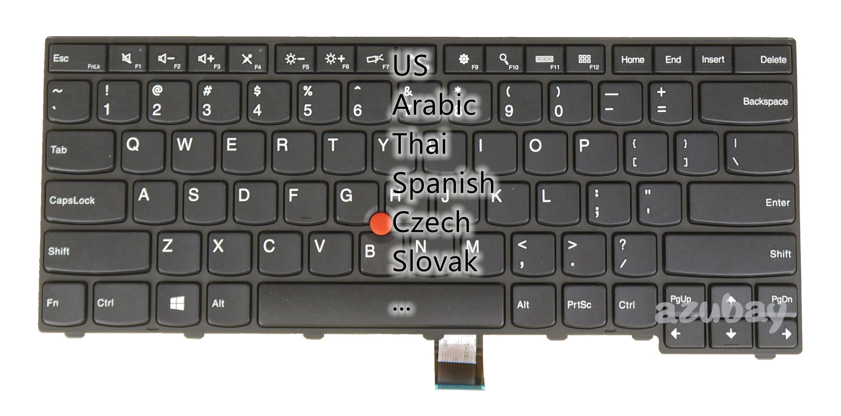 

US Arabic Thai Spanish Czech Slovak Keyboard for Thinkpad L440 E431 E440 L450 L460 L470 T440 T440P T440S T431S T450 T450S T460
