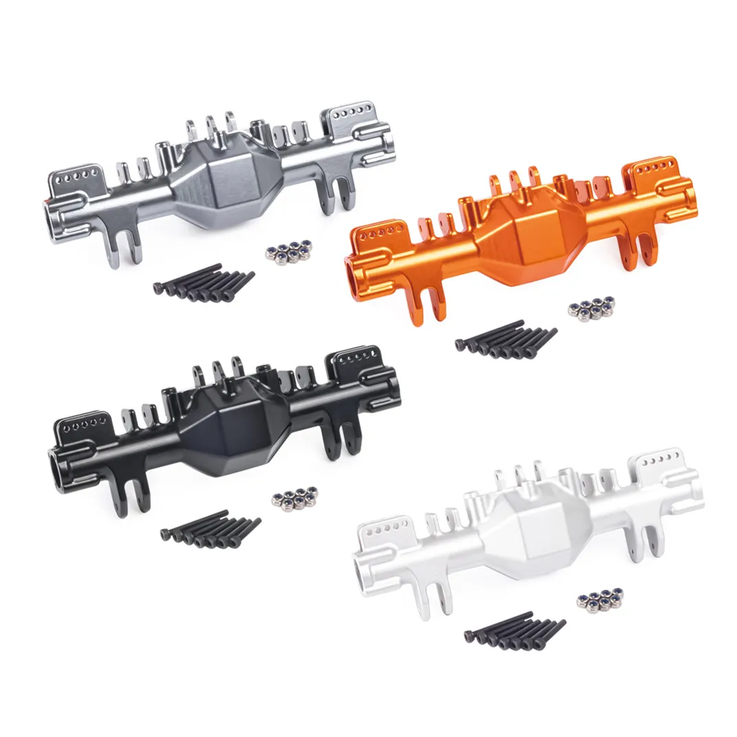 

1/8 RC автомобиль красный/серебристый/титановый/Черный Дополнительный стабильный корпус алюминиевый сплав портальная ось для Losi LMT монстр-ТраК