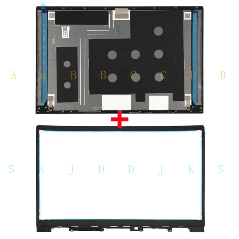 Верхняя крышка корпуса для ноутбука Lenovo ThinkBook 15 G2 ITL, задняя панель 5CB1B34809 5B30S18986 (art.: 3920d95cbdbc0) - 3920d95cbdbc0