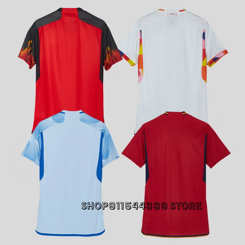 

NEW MEN'S T-SHIRT 2022 2023 SPANISH BELGIUMES JERSEYS SHIRT UNIFORM
