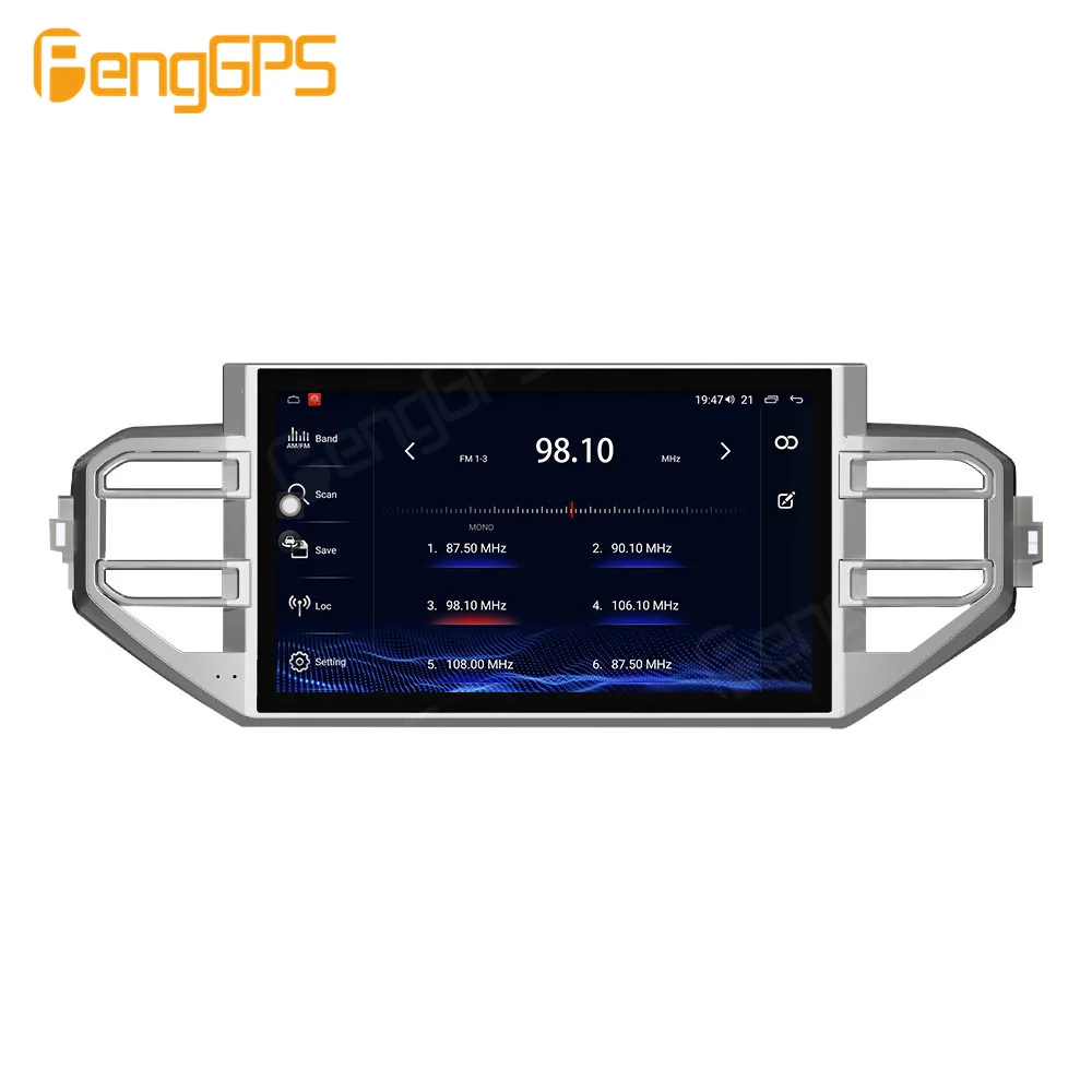Автомобильный радиоприемник на Android 11 для Toyota Tundra Sequoia 2022 - 2024 с GPS