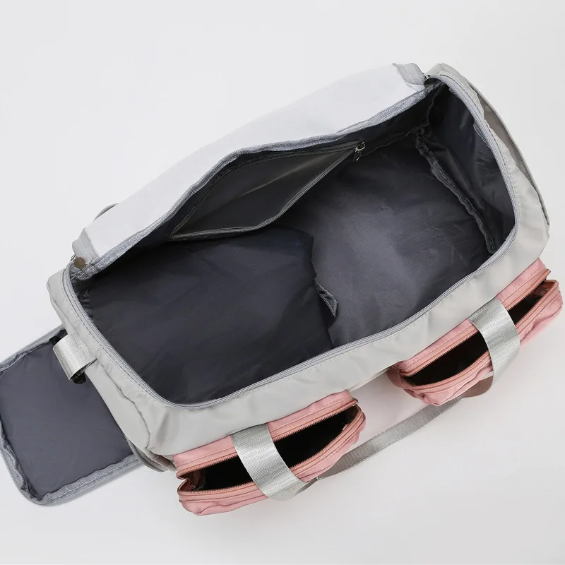 Women Gym Bags Fitness Sports Duffle Bag Training Handbag with Shoes Compartment Traveling Swimming Yoga Hiking Camping Backpack