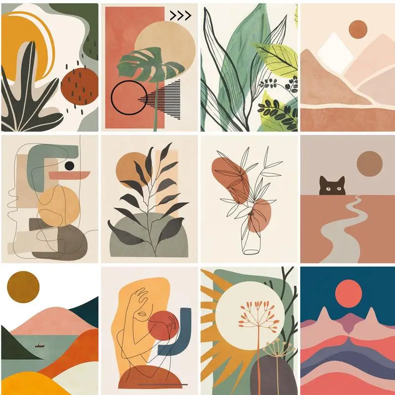 Картина по номерам RUOPOTY минимализм рисунок на холсте подарок картины сделай сам