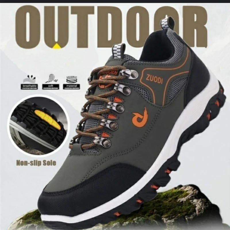 

New Men's Big Size Fashion Professional Wear-Resistant Outdoors hiking shoes Sneakers Waterproof Combat Desert Casual Shoes