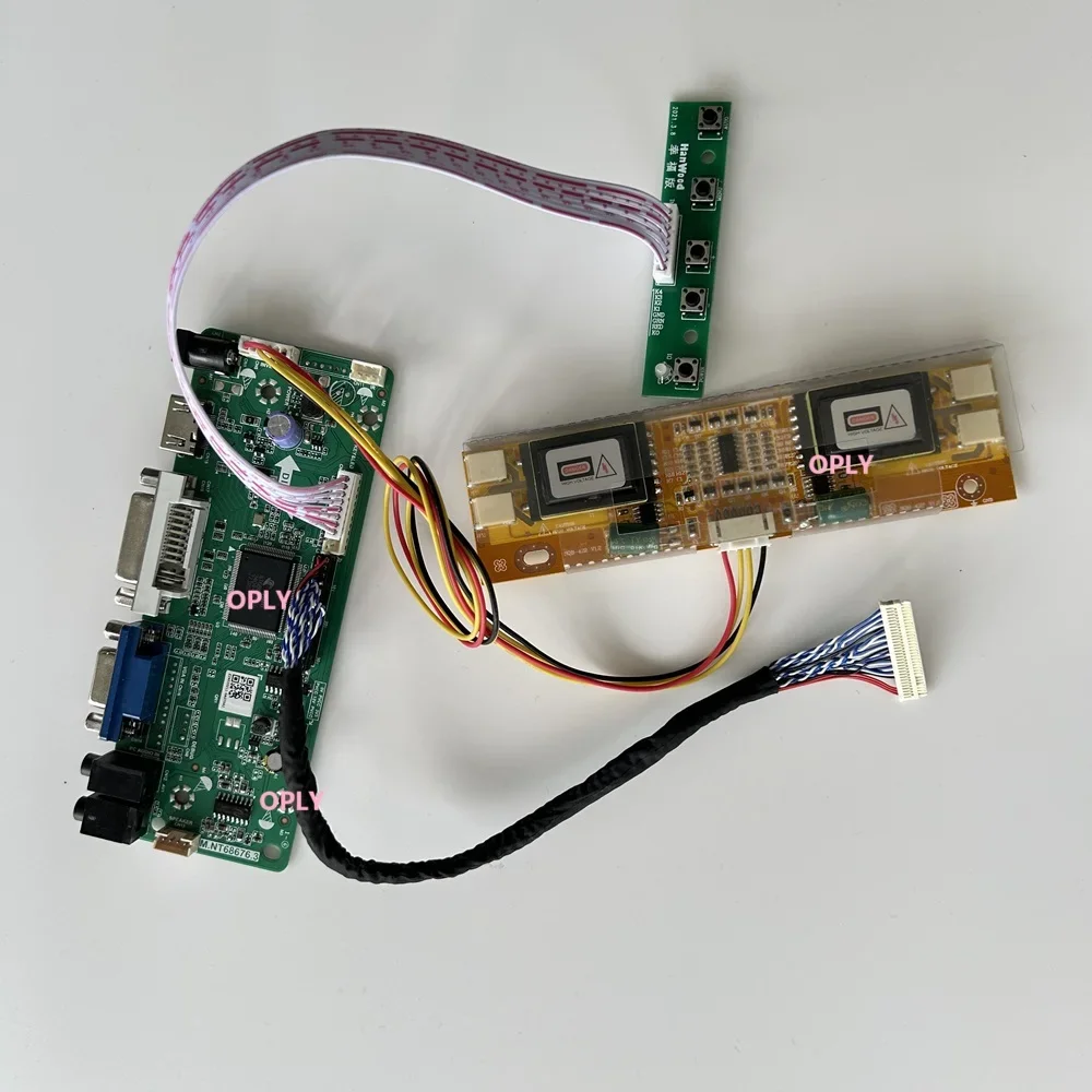 Плата контроллера HDMI-совместимый VGA DVI M.NT68676 для SVA190WX01TB SVA190WX02TB 1440X900 ЖК-панель