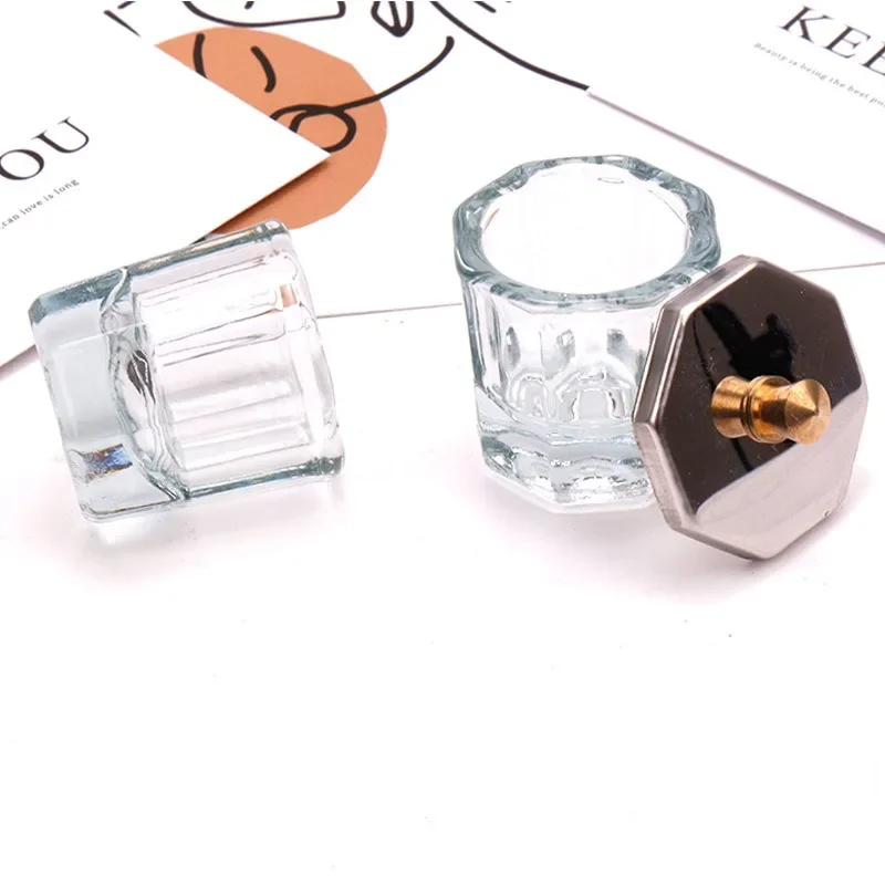 Хрустальное стекло акриловая пудра жидкость для ногтей чашка красочная