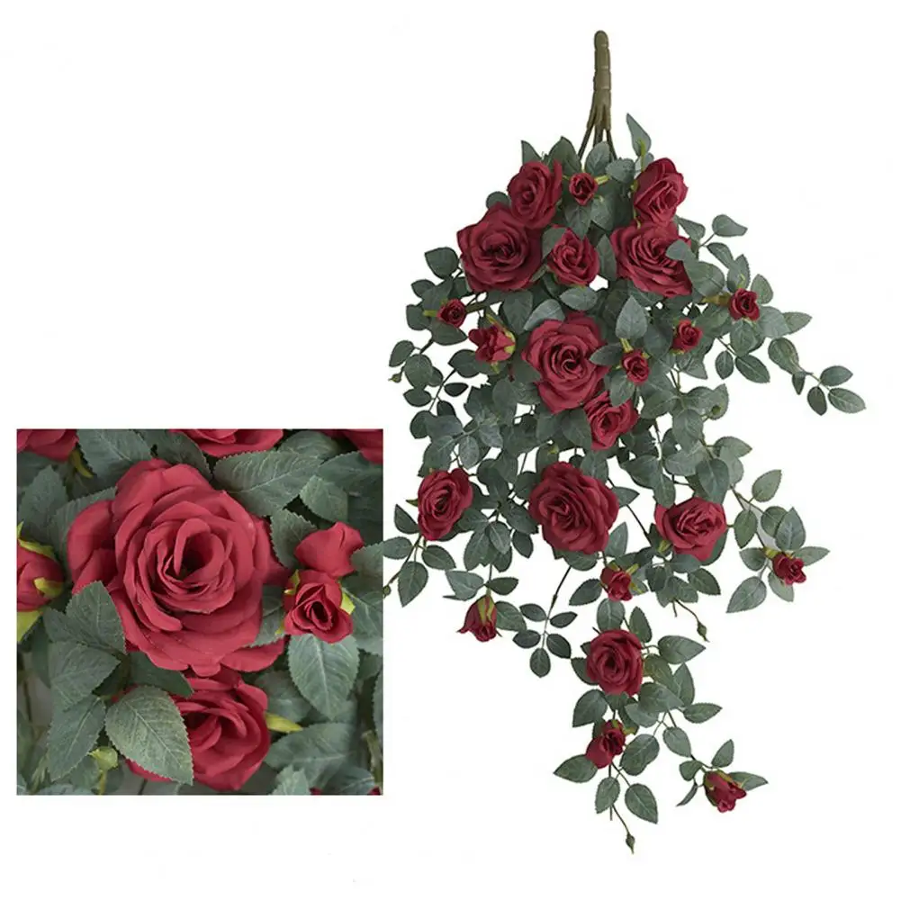 

1 струна, уникальная имитация розы, привлекательная Осенняя устойчивая искусственная Роза, увеличение жизненной силы, имитация цветка