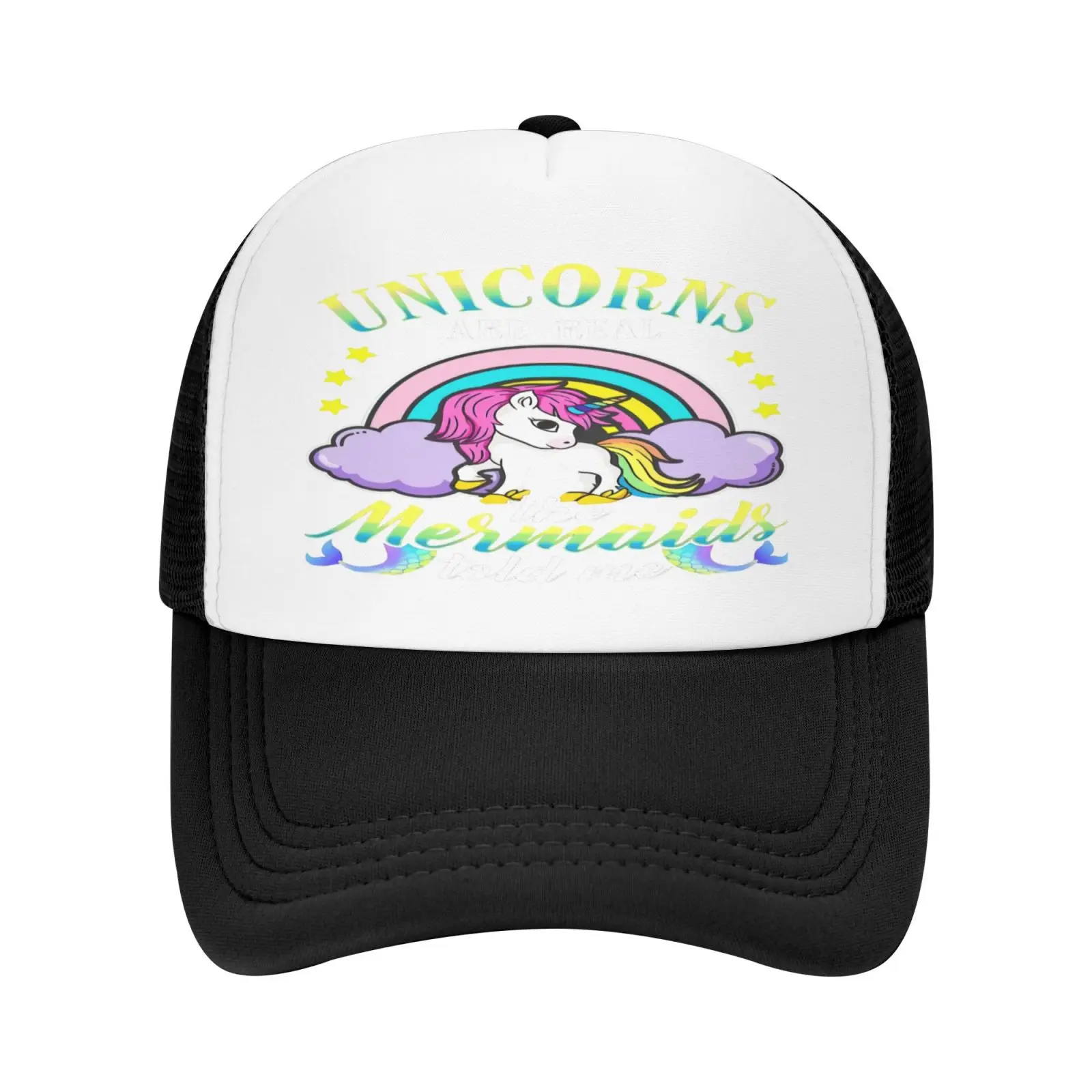 

Unicorn Girls Unicorns Are Real Mermaids Cap Hats For Girls Summer Beret Man Knit Hat Hat Cap For Girls Men's Berets Beret Man