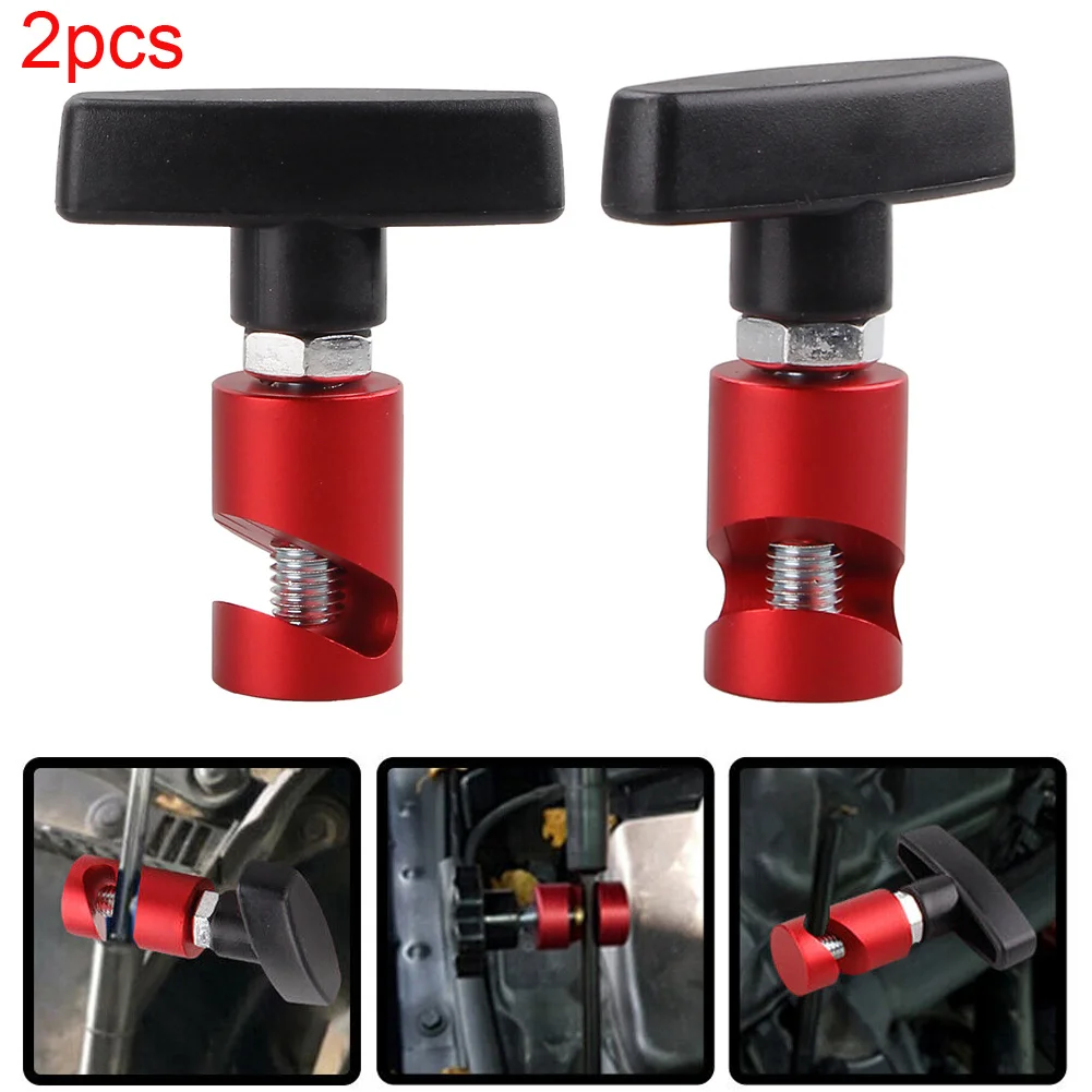 

2PCS Car Engine Hood Lift Rod Support Clamp Shock Prop Strut Stopper Retainer Tool Accessories Absorber Lift Support Clamp