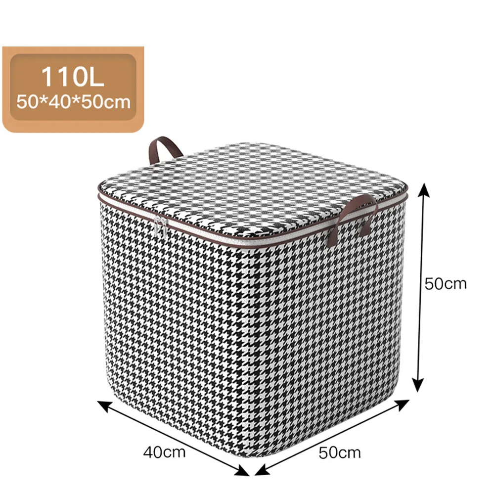

Non-Woven Storage Bag Sweater Blanket Quilt Organizer Box Household Large Capacity Clothes Pants Folding Closet Home Storage