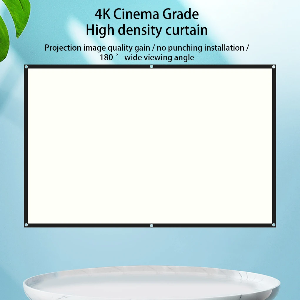 

Projection Screen 16 9 Reflective Foldable Projector Screens
