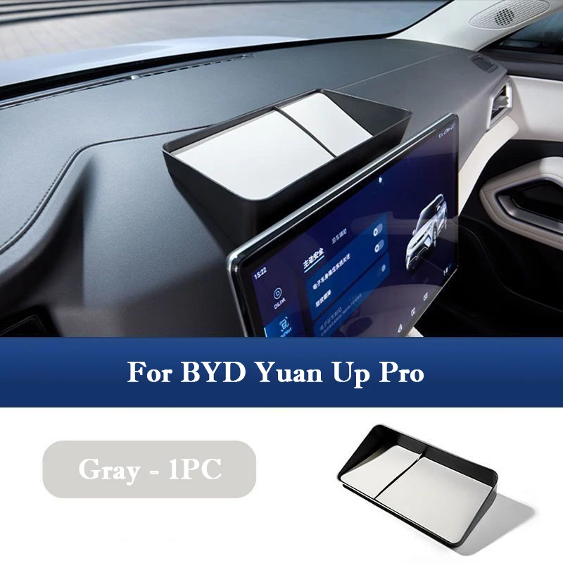 

Ящик для хранения приборной панели BYD Yuan Up Pro, центральное управление, навигационный экран, задний лоток, автомобильный органайзер для салона, аксессуары