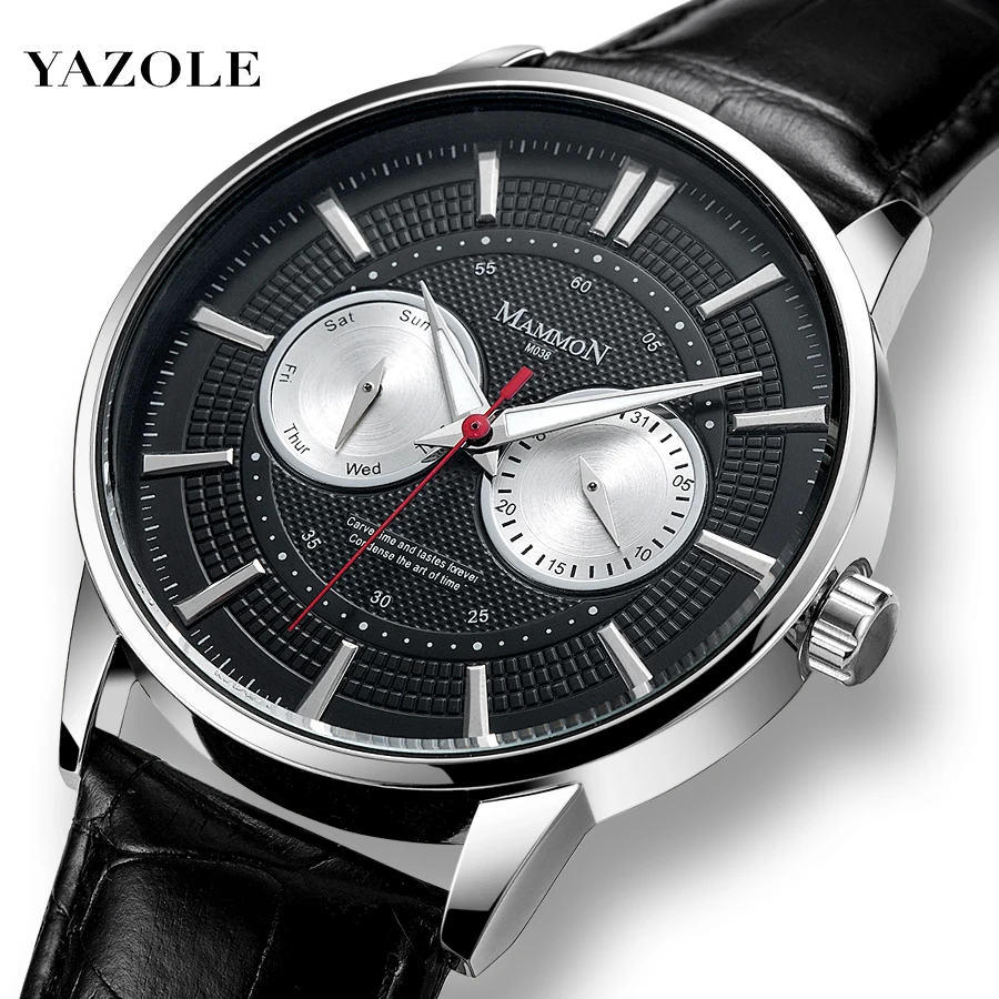 

Men's Watches Fashion Waterproof Lunminous Calendar Analog Quartz Watch for Man Business Round Wrist Watch Relogio Masculino