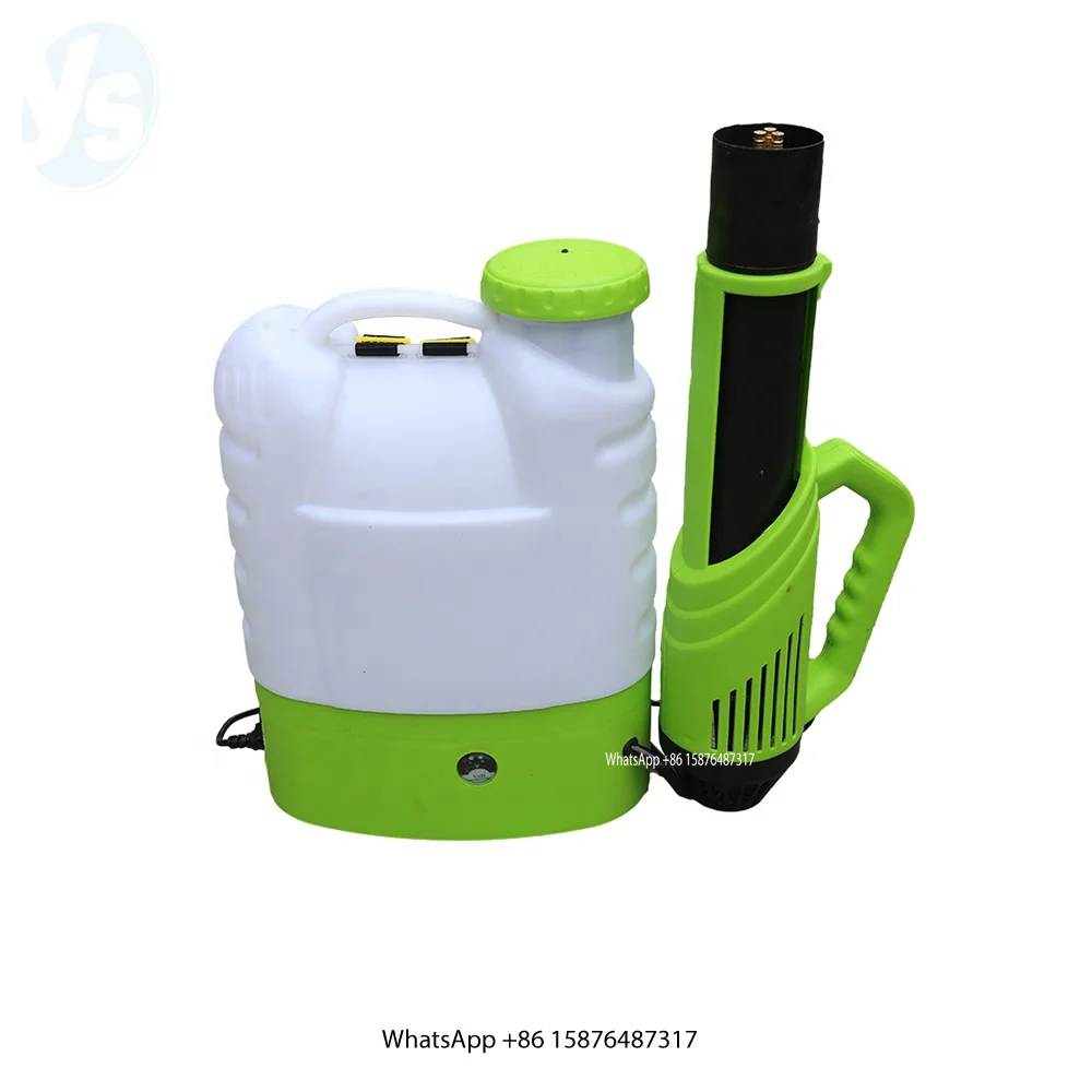 

YS Electrostatic 16L Lithium Battery Fogger Sprayer, Cordless Rechargeable Disinfection Multifunctional Electric Sprayer