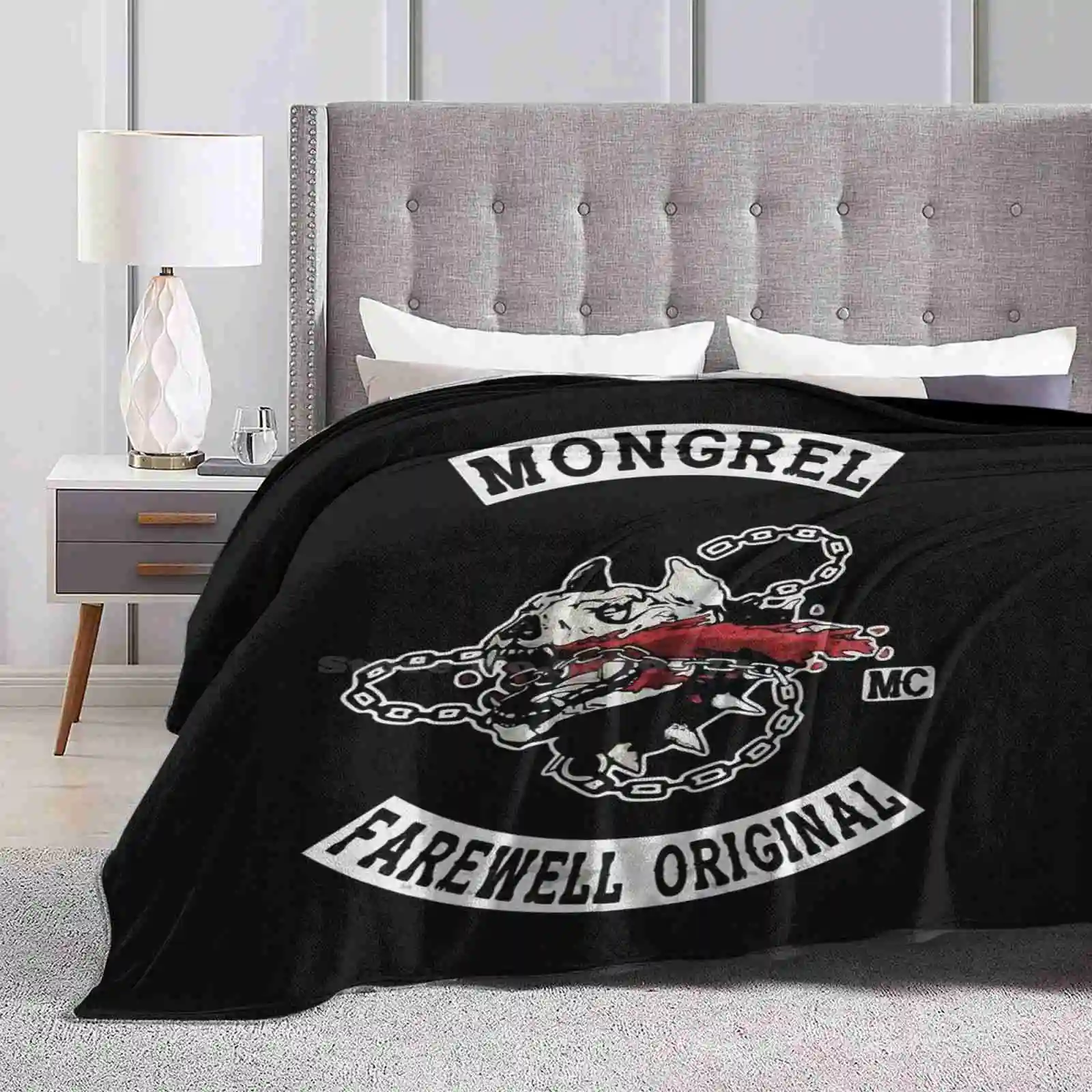 Оригинальные супертеплые мягкие одеяла Days менеджера Mongrel Farewell Mc накидка на
