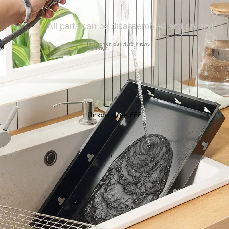 Гриль для барбекю домашний уличный гриль Небольшая складная карбоновая плита