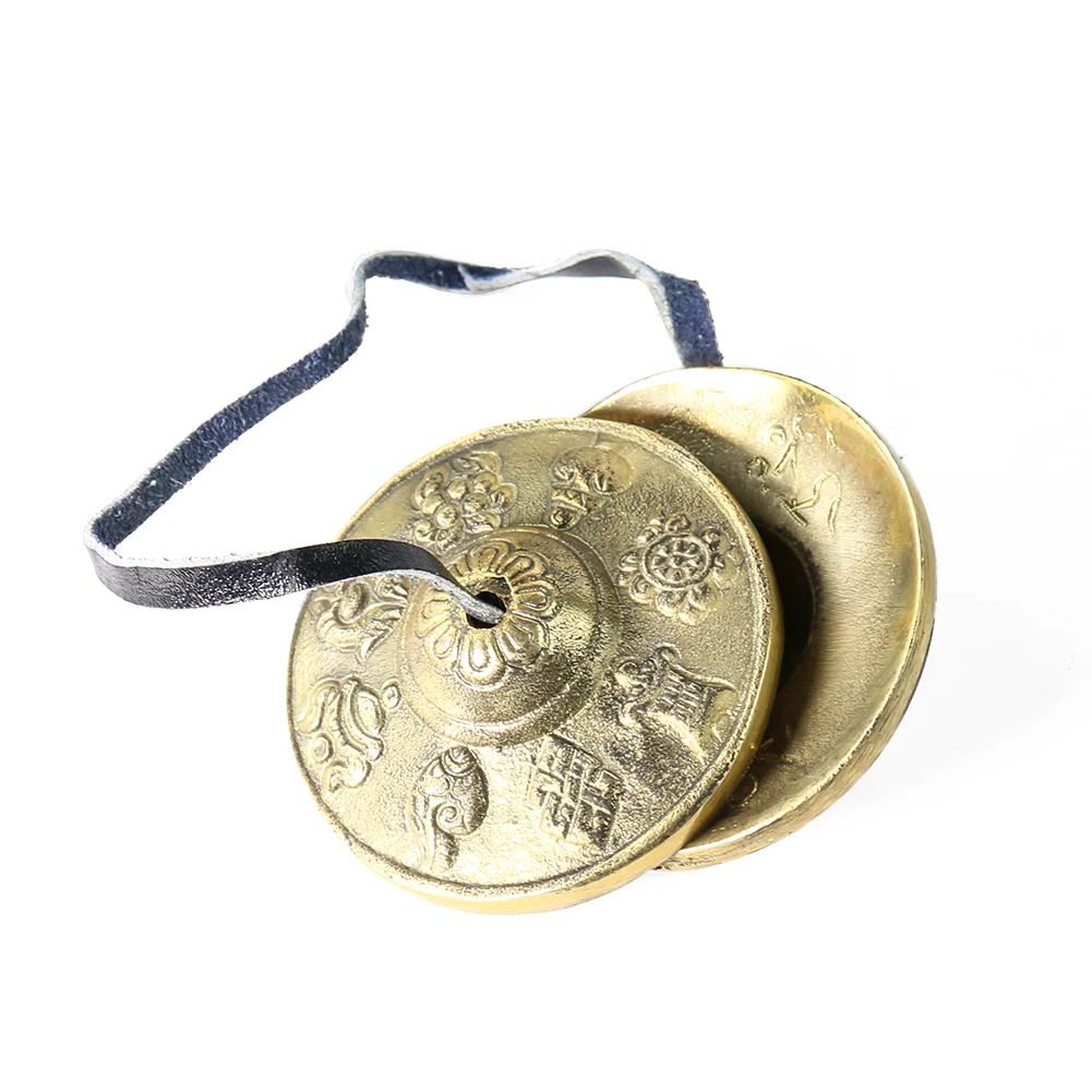 Медный непальский пение Йога колокольчик буддизм мантра тарелки медитация