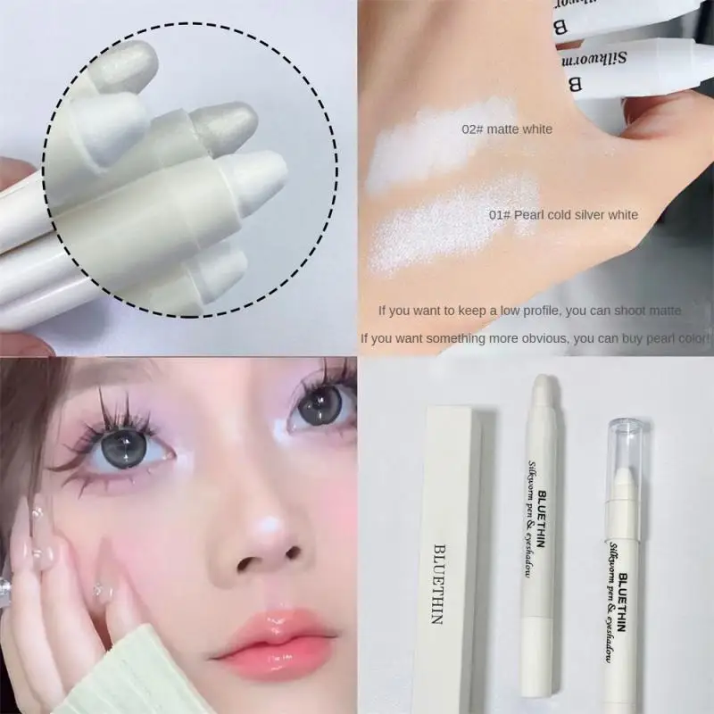 

Glitter Eye shadow Stick Pencil Eyeshadow Makeup Pearl High-gloss Waterproof Eyeliner Shimmer Cosmetics Beauty Makeup Tool