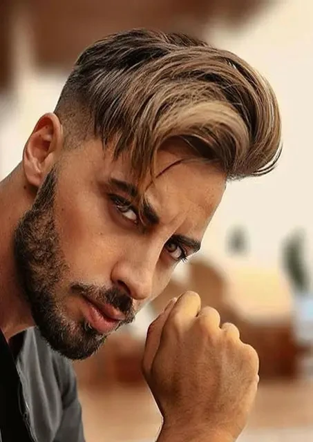 

Мужские модели причесок, печать на холсте