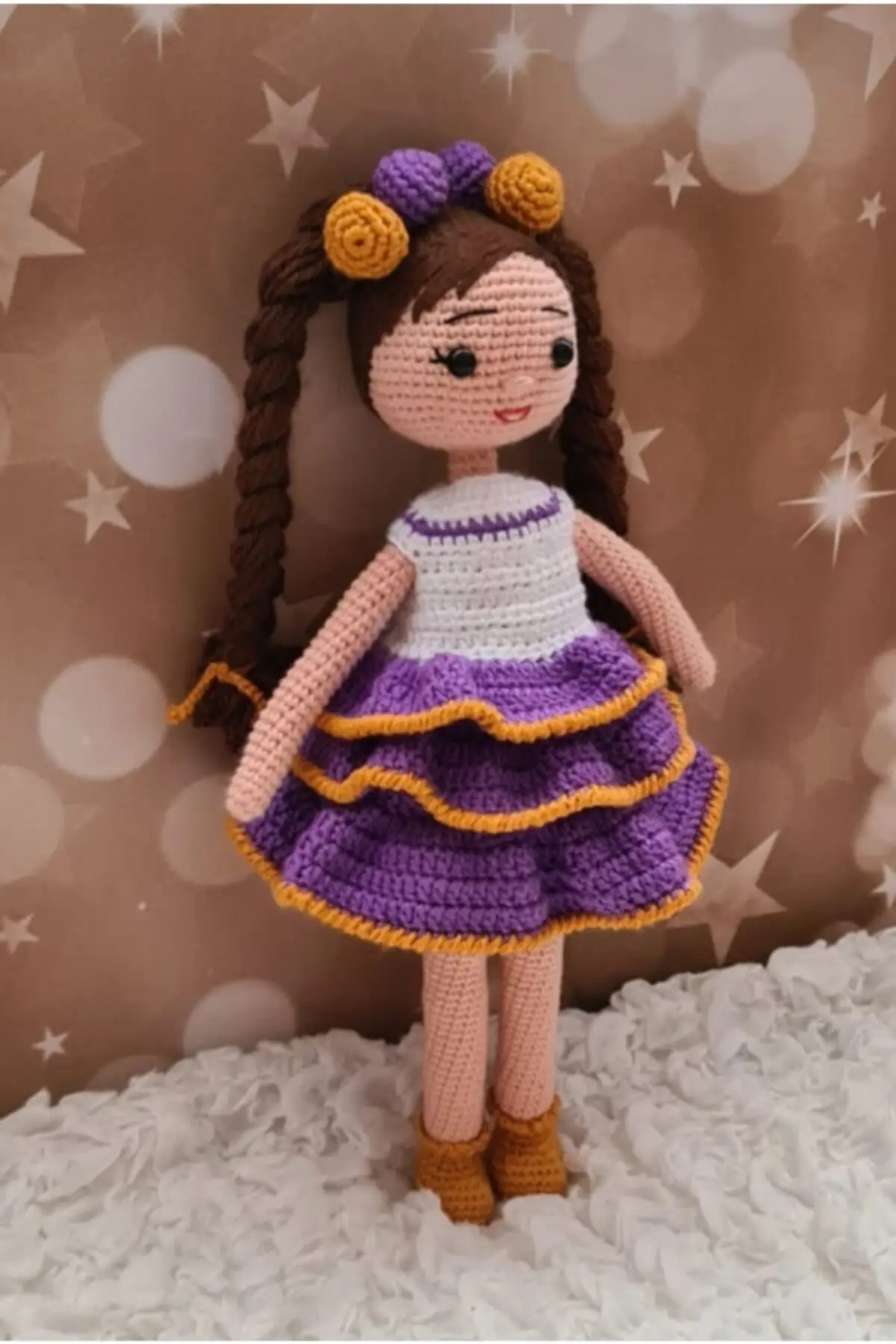 Органическая детская игрушка Liva Bebek вязаная Amigurumi для мамы и ребенка - купить по