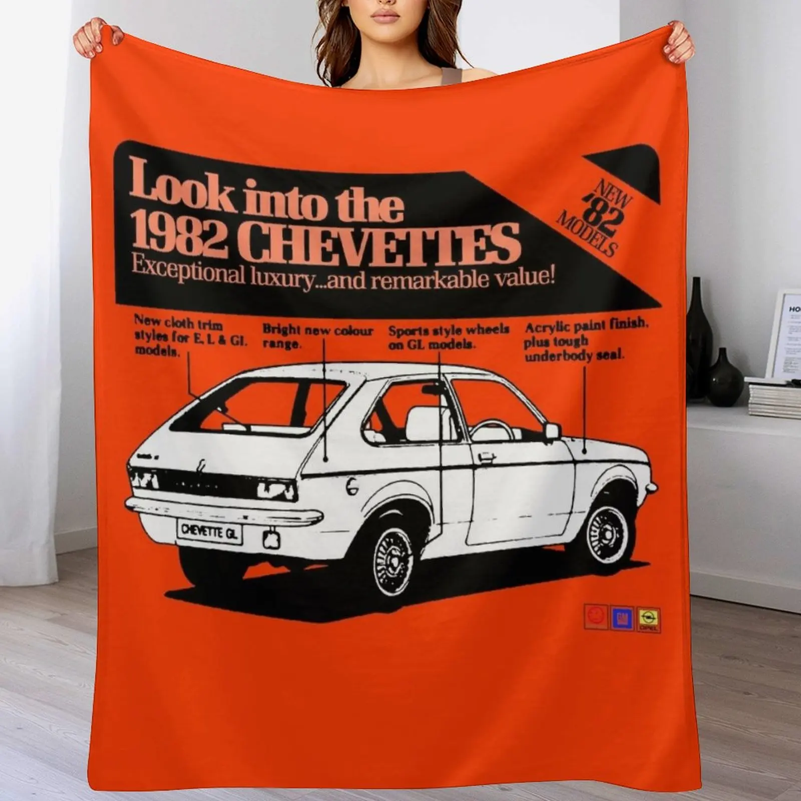 Одеяло CHEVETTE 1982 года для дивана тонкие мягкие большие одеяла