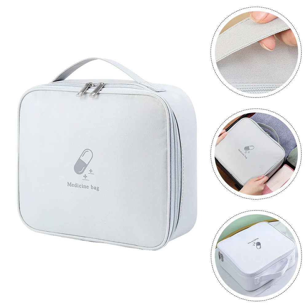 

Outdoor Medicine Organizer Bag Travel Medicine Storage Bag Fist Aid Bag
