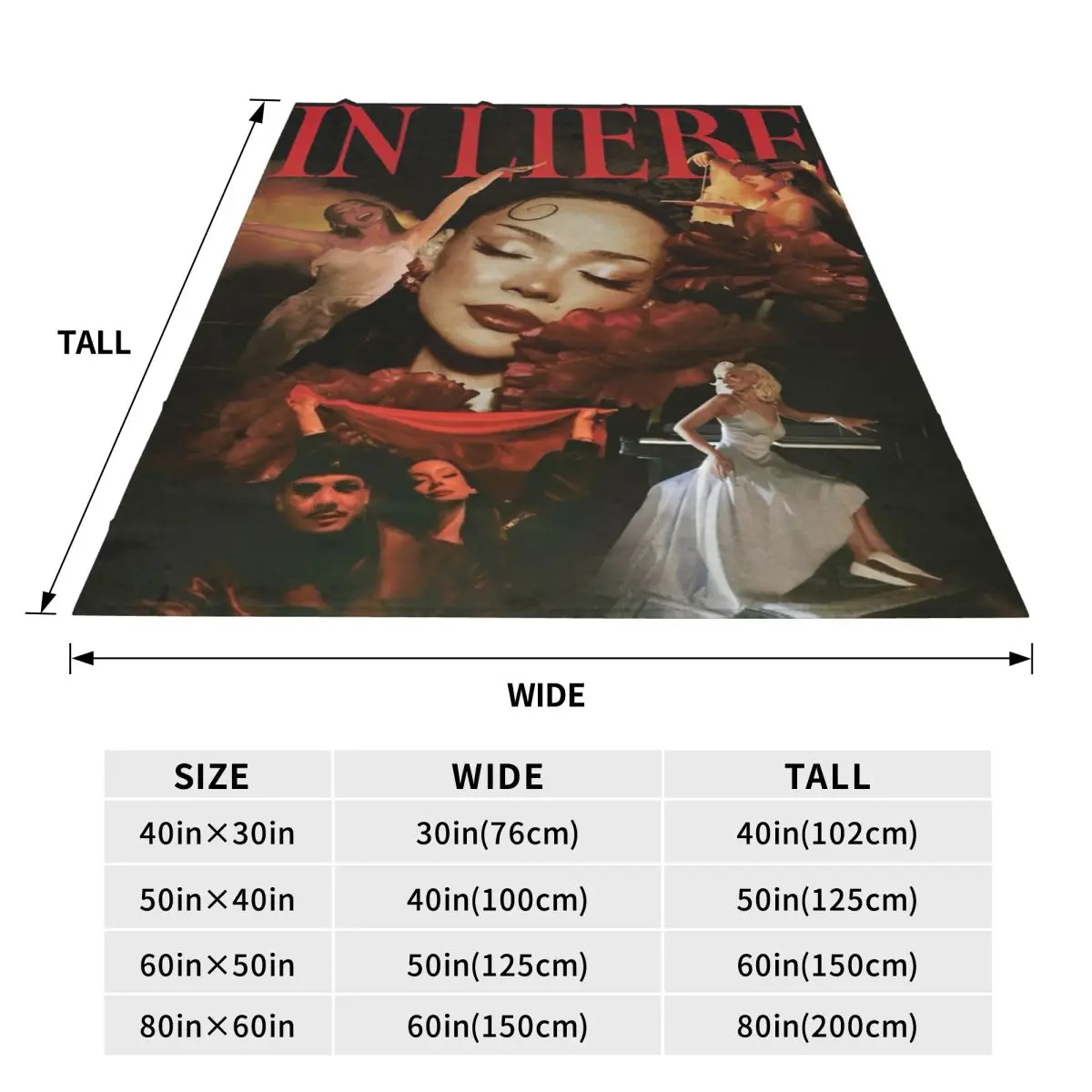 Одеяло Ayliva из флиса IN LIEBE Теплое одеяло для путешествий в самолете Покрывало