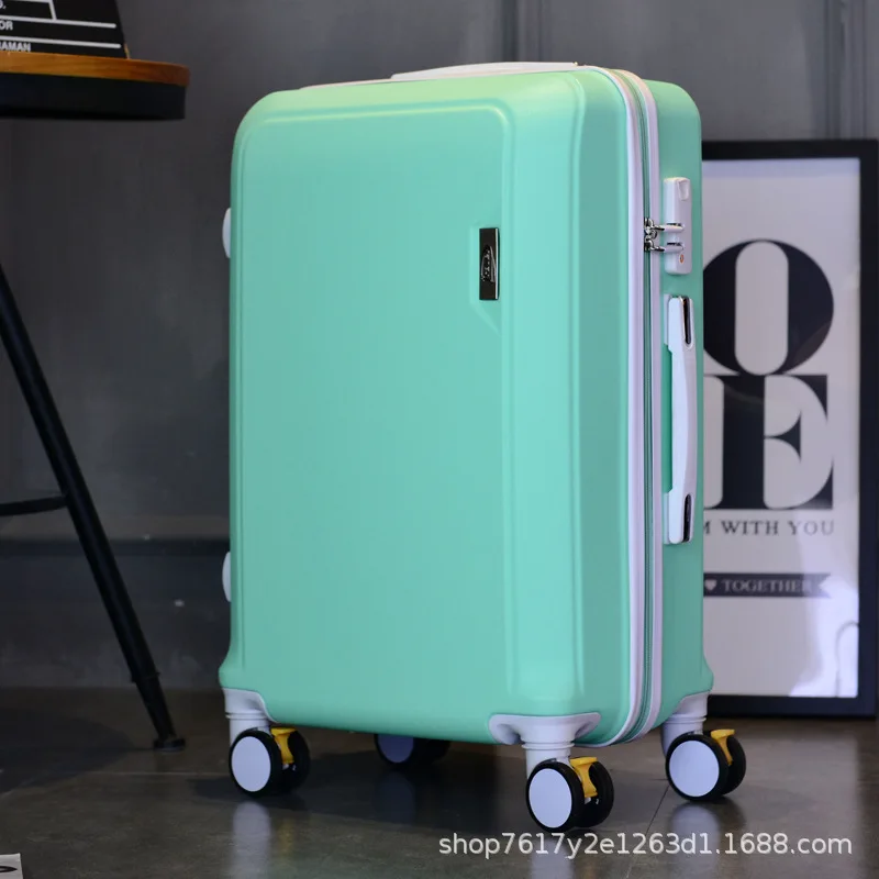 New Design Abs Universal Wheel Large Capacity Suitcase, Korean Version 20 Inch Candy Series Password Suitcase