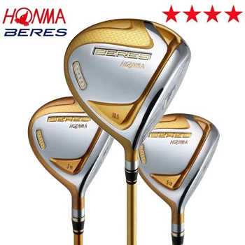 

2023 New HONMA Beres S07 Golf Driver set 4 star Golf Driver + fairway woods (3 pcs) Graphite R S flex with Head cover