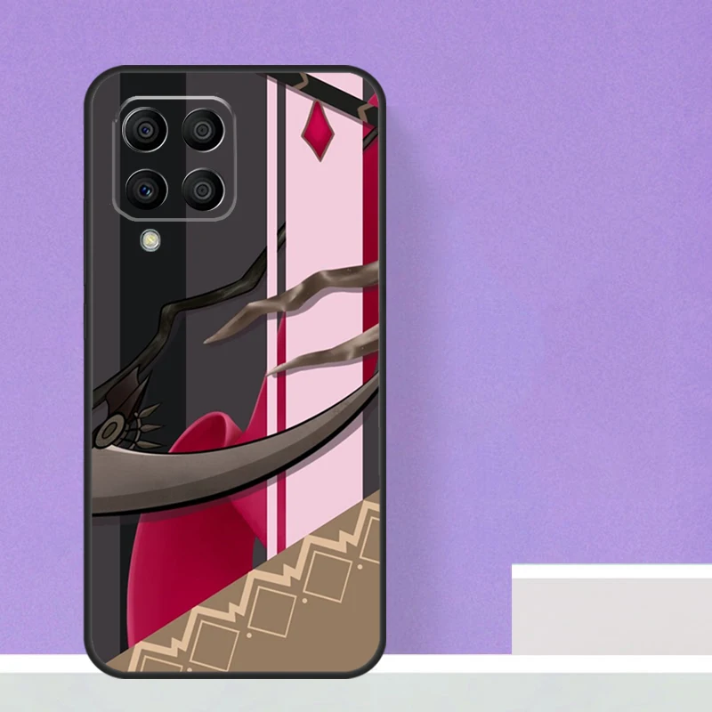 Чехол с аниме Hololive для Samsung Galaxy M55 M15 M13 M33 M53 M20 M30s M31s M12 M32 M52 M11 M51 M14 M34 M54